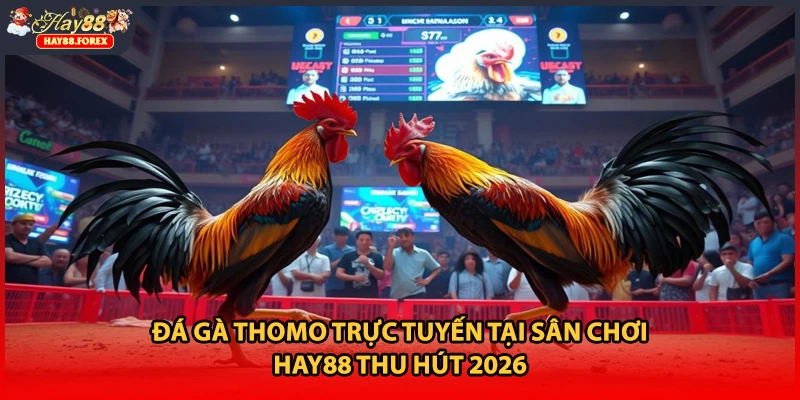 Đá Gà Thomo Trực Tuyến Tại Sân Chơi HAY88 Thu Hút 2026