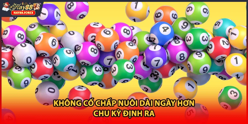 Không cố chấp nuôi dài ngày hơn chu kỳ định ra